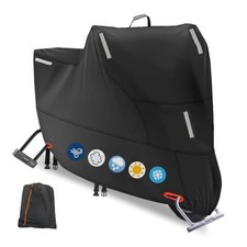300D Oxford Motorcycle Cover 4XL: 116 x 37 x 55 inch  Waterproof,