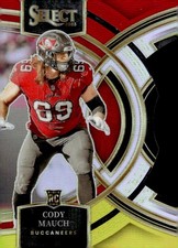 2023 SELECT CODY MAUCH #133 RED AND YELLOW PRIZMS DIE CUT RC PREMIER LEVEL QZ