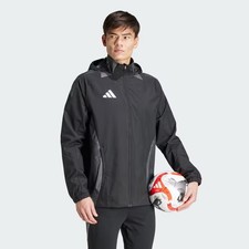 adidas Jacket Mens Tiro 24 Competition Football All-Weather Black 2XL SALE
