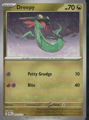 Dreepy (Poke Ball Pattern) [PRE - 071/131]PokemonSV: Prismatic EvolutionsNMCo...