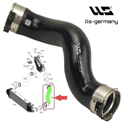 Ladeluftschlauch für MERCEDES E-Klasse Coupe Cabrio 350 CDI 350 CDI A2045286582