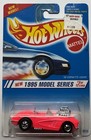1995 Hot Wheels First Edition '58 Corvette Coupe 3/12 (Basic Hub Wheels)