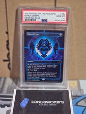 MTG - Mana Crypt inchiostro al neon blu - 17c - PSA 10 - grado 2023 Ixalan