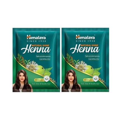 Himalaya Natural Shine Henna (PACK OF 2) 120G/EACH fresh stock