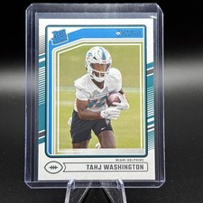 2024 Panini Donruss - Rated Rookie Tahj Washington #346 (RC)