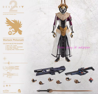Perfect 3a Threezero 1/6 Destiny 2 Warlock White New Year Gift