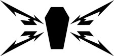 Metallica Death Magnetic VINYL DECAL James Hetfield Autograph Signature STICKER