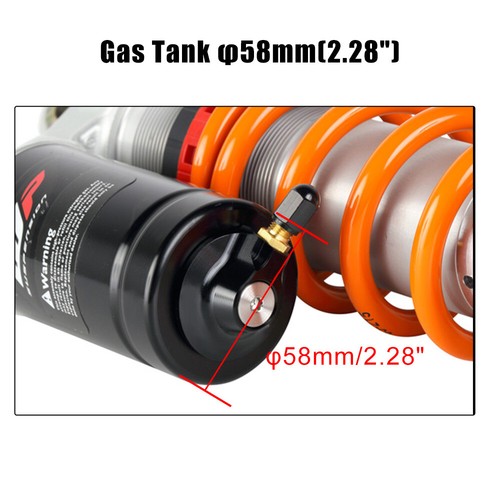 Gasventil für Hinterradaufhängung für KTM 125 250 SX 250 450 SXF 2007-2014 2015 - Picture 2 of 9