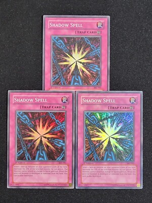 Yu-Gi-Oh! Shadow Spell Card (SKE-041) - Super Rare, Unlimited Edition From Starter Deck Kaiba Evolution