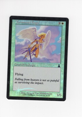 Tormented Angel FOIL Urza's Destiny LP clouding MTG Magic the