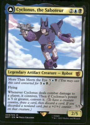 MTG Transformers Set Commander EDH Double Sided