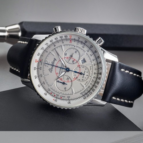 Breitling Navitimer Montbrillant Chronograph Automatik Edelstahl Ref. A41330