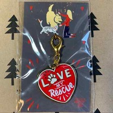 Love My Rescue Keychain Pet Dog Cat