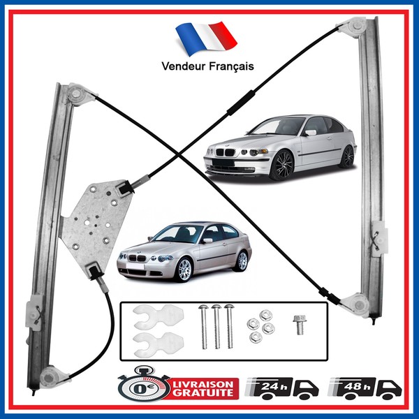 Fensterheber Vorne Links Fahrer FüR Bmw E46 Serie 3 Kompakt 8251351-image