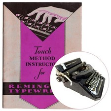 Monarch Noiseless 8 Typewriter Instruction Manual Repro User Vtg Antique thumbnail