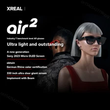 XREAL Air 2 Smart AR Glasses Micro-OLED Screen 120Hz High Brush 72g Ultra-light 