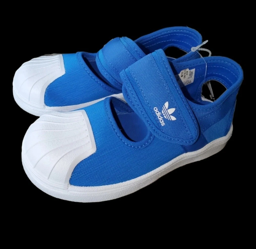 Adidas superstar shop 360 toddler blue