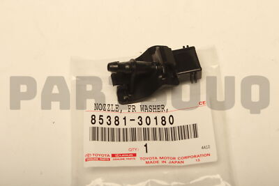 8538130180 Genuine Toyota NOZZLE SUB-ASSY, WASHER 85381