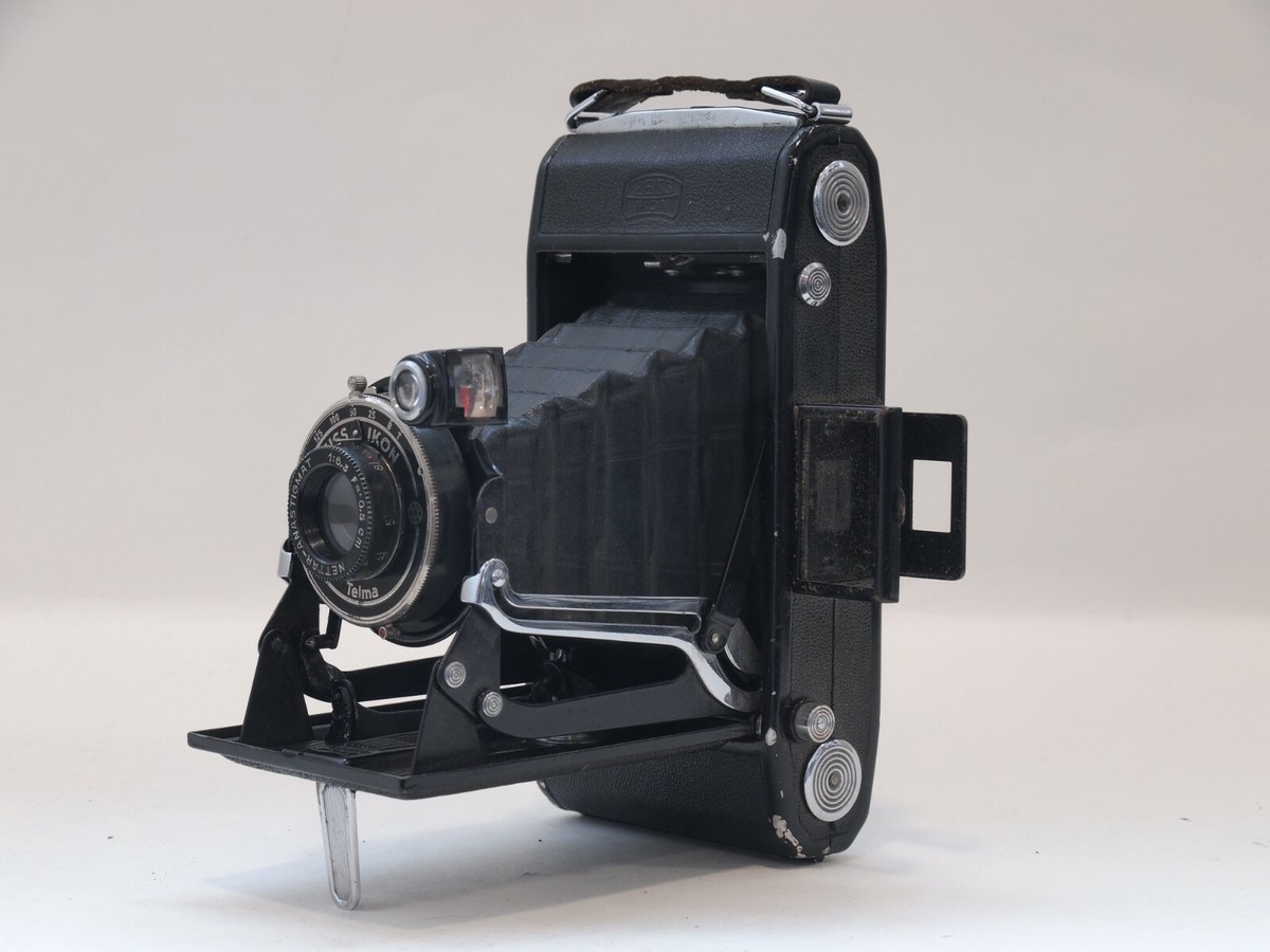 Zeiss Ikon Nettar 515/2 Folding Camera with 5cm F6.3 Lens. Stock
