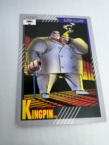 1991 Impel Marvel Universe Series II Super-Villains Kingpin #55 - Picture 1 of 2