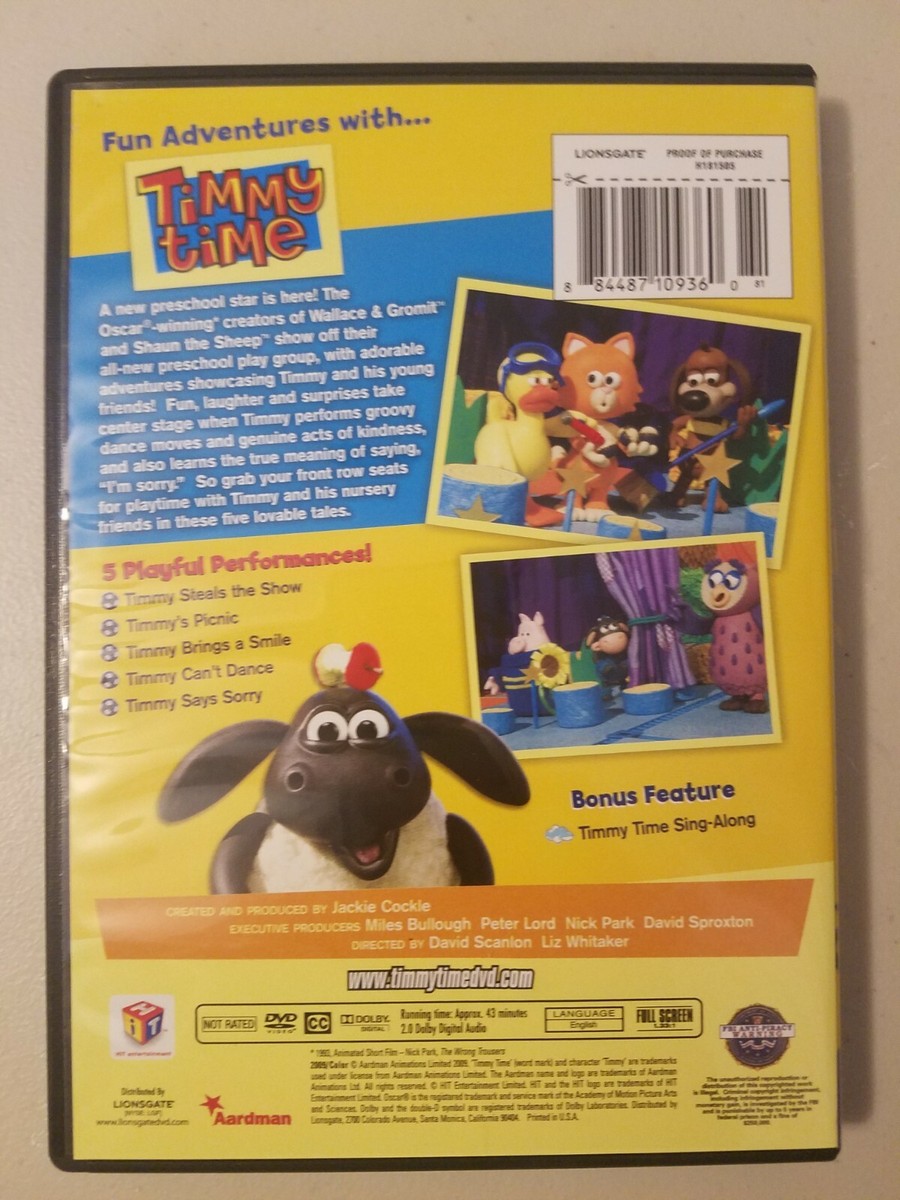 Timmy Time: Timmy Steals the Show (DVD, 2011) 884487109360| eBay