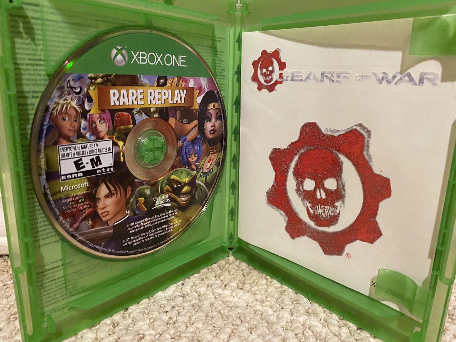 Gears Of War Ultimate Edition Rare Replay Xbox One eBay