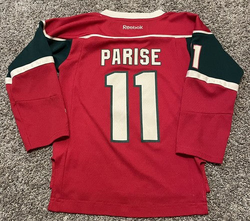 Minnesota Wild Zach Prarise Youth L/XL Large Hockey Jersey Reebok - Picture 10 of 10