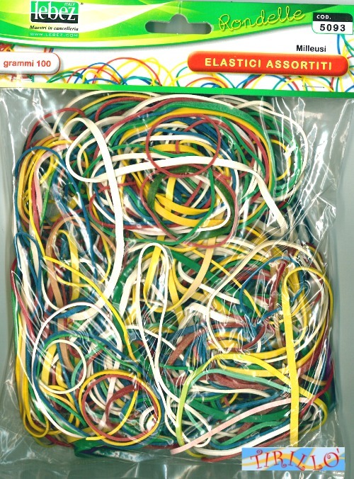 Lebez – Elastici Lebez Assortiti 100gr