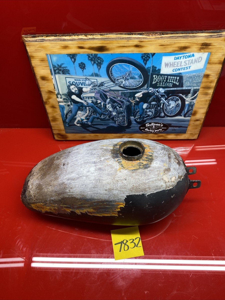 harley banana wassell gas fuel tank Chopper Vintage Panhead