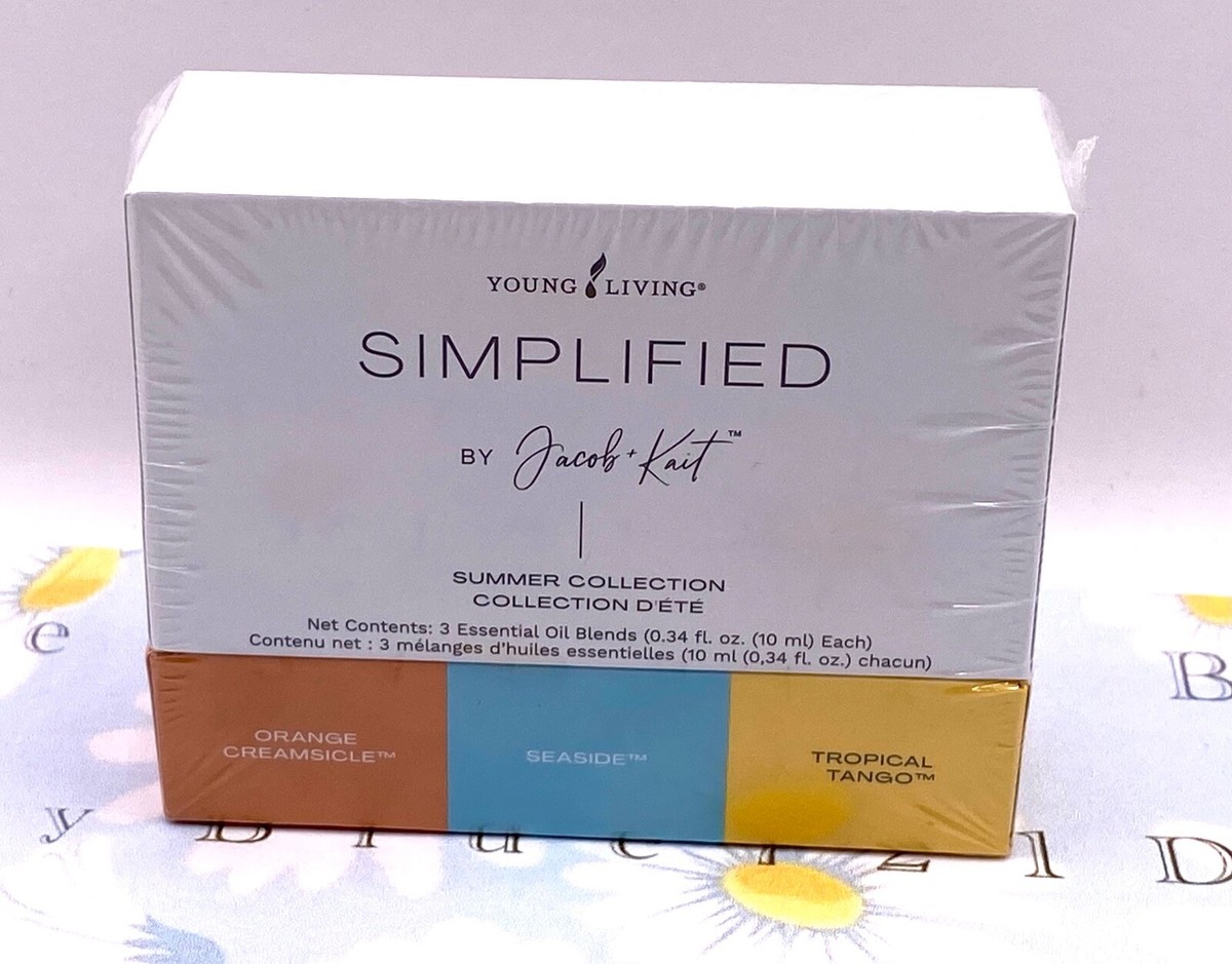 Young Living Simplified Jacob & Kait Essential Oil Set SEALED Lot