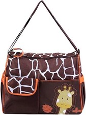 Multifunctional Mummy Baby Nappy Giraffe Diaper Bag