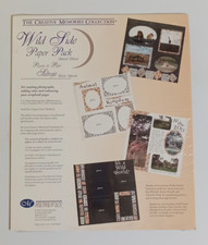Creative Memories Collection 10x12 Wild Side Paper Pack 12 Photo Mounting Sheets