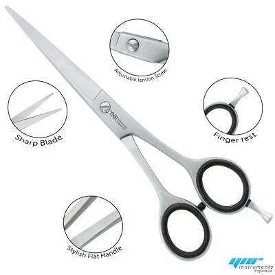 YNR Professional Hairdressing Scissors Barber Salon Hair Cutting Razor Sharp bld