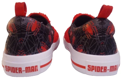 Spiderman Toddler size 10 Boys Twin Gore Casual Slip On Sneakers - Picture 15 of 21
