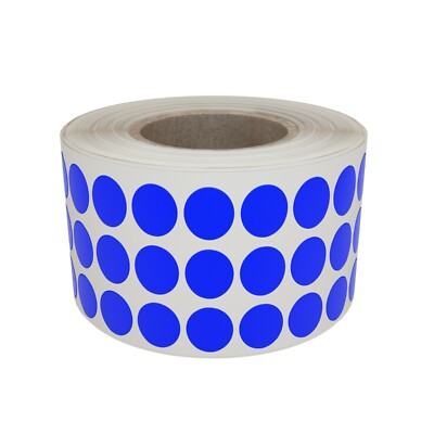 Small Color Coding Labels Stickers 1/4 Inch 8mm Dots for Marking