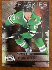 20-21 UD NHL Metal Universe Sky Box Hockey Rookie 112 Ty Dellandrea