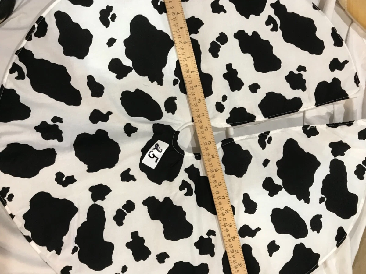 Cow print skirt clearance quilt