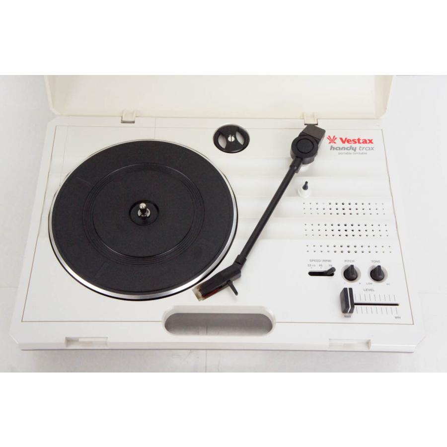 VESTAX handy trax portable turntable Record Player White