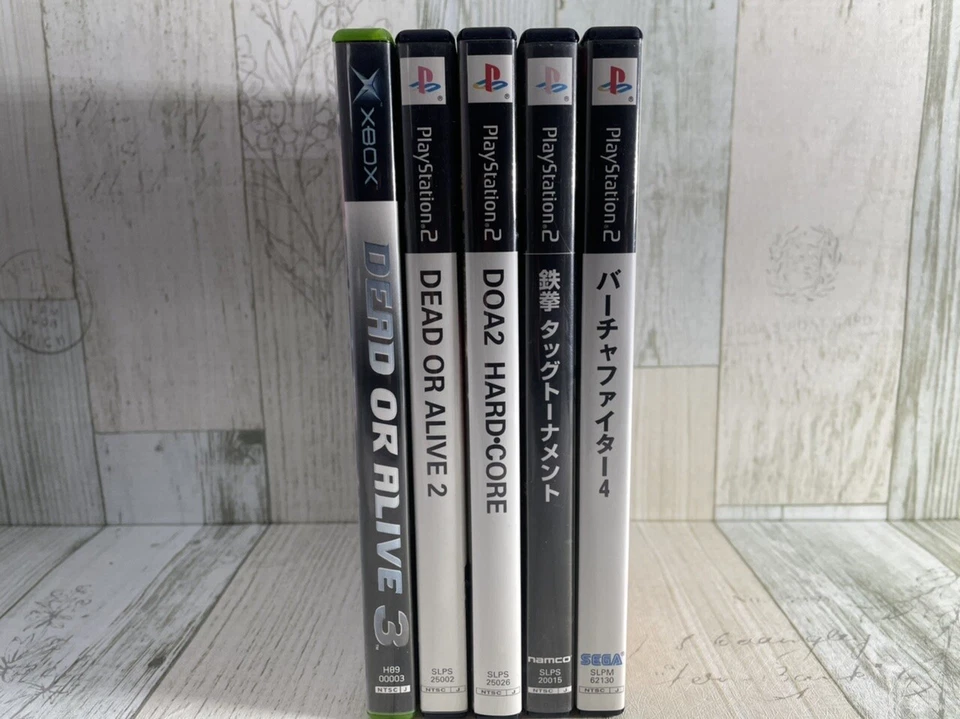 Dead or Alive 3 etc, Set of 5 - Japanese Version - PS2 & XBOX USED Games - Image 2 of 4
