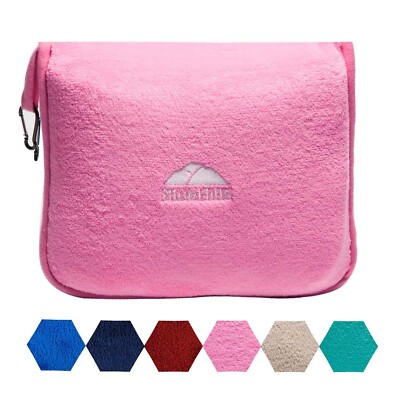 BlueHills Premium Soft Travel blanket bag pillow Airplane Blanket in