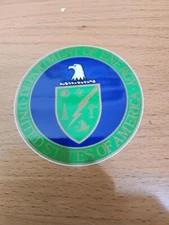 US Department of Energy DOE Seal USA Car Bumper Vinyl Sticker Decal 4.6"