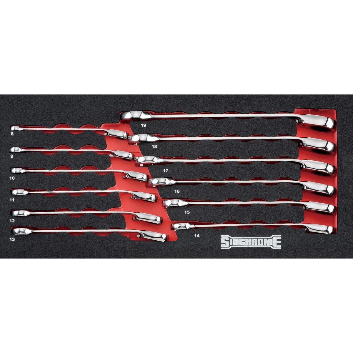Sidchrome 12 piece spanner set deals