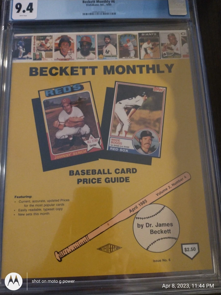 Beckett Price Guide In Vintage Sports Magazines for sale | eBay