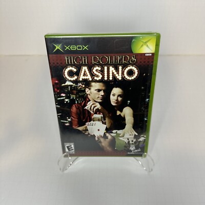High Rollers Casino (Microsoft Xbox, 2004) Brand New Factory Sealed Game Poker