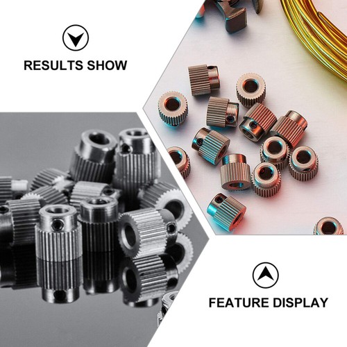15 Pcs Extruder Kit Vorschubrad Extrudergetriebe Extruderradgetriebe - Photo 11/12