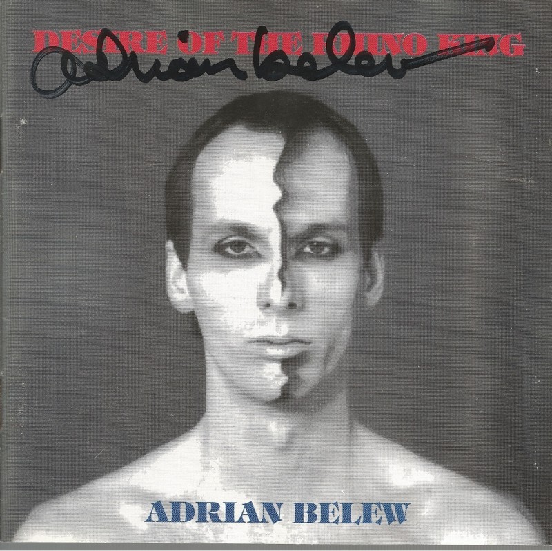 Desire Of the Rhino King * by Adrian Belew (CD, 1991, Island) Original Signed