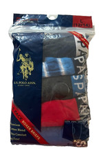 U.S. Polo Assn. Tag Free Boxer Brief's Underwear 5 Piece Boy's Size L 12-14 