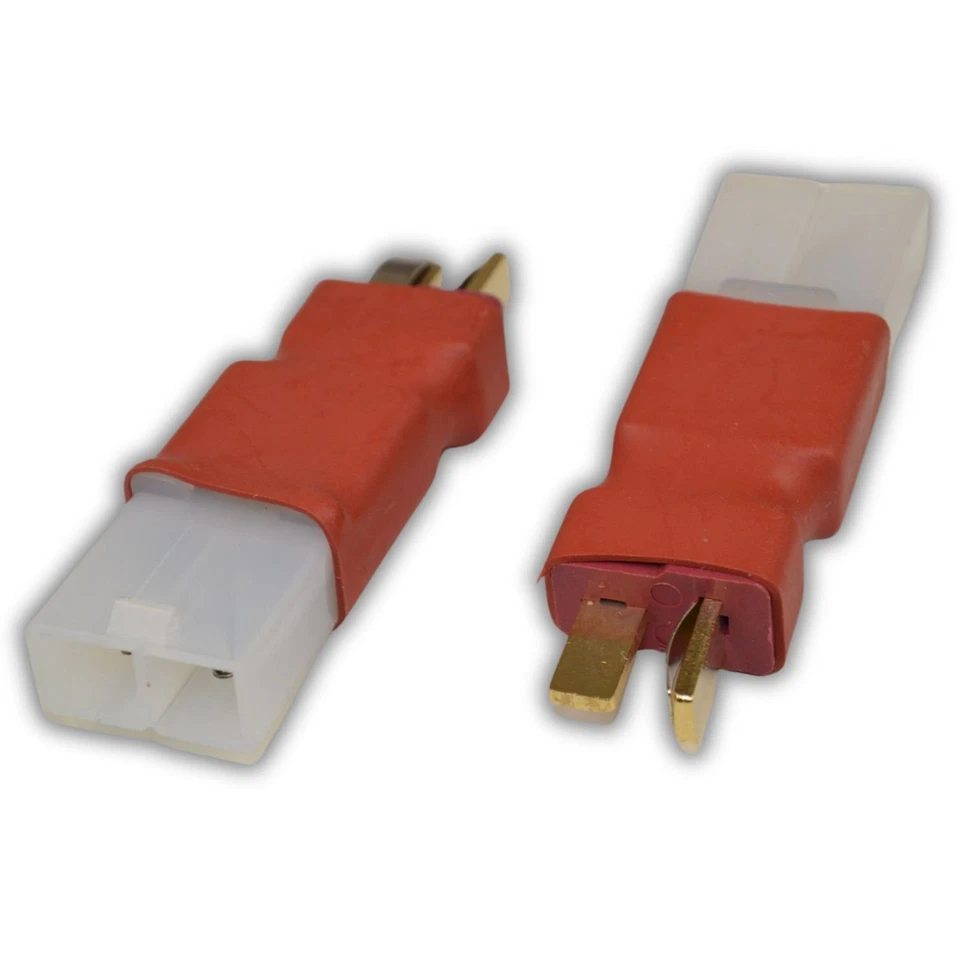 MODELLBAU-KUNO Akku Adapter Tamiya Stecker auf Dean T-Plug Stecker Lipo NiMH Akkuadapter