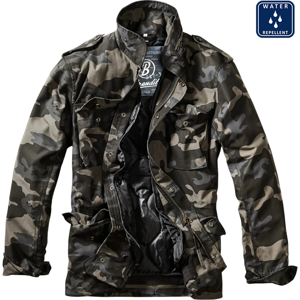 Brandit - M65 Fieldt Vintage Parka Veste de Champ Camo
