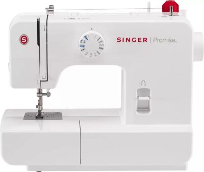Singer Promise 1408 Automatic Zig-Zag Electric Sewing Machine, (White)+Free Ship